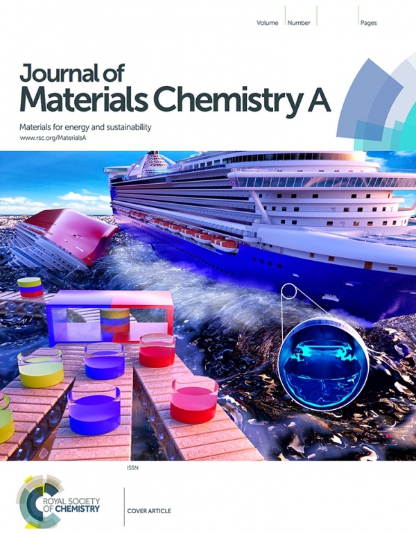 Journal Of Materials Chemistry A Cover - 마루미디어