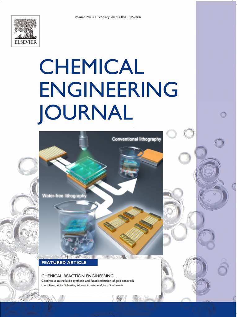 Chemical Engineering Journal Cover/울산과학기술원/논문표지선정/카이스트/논문표지디자인/논문커버디자인 ...