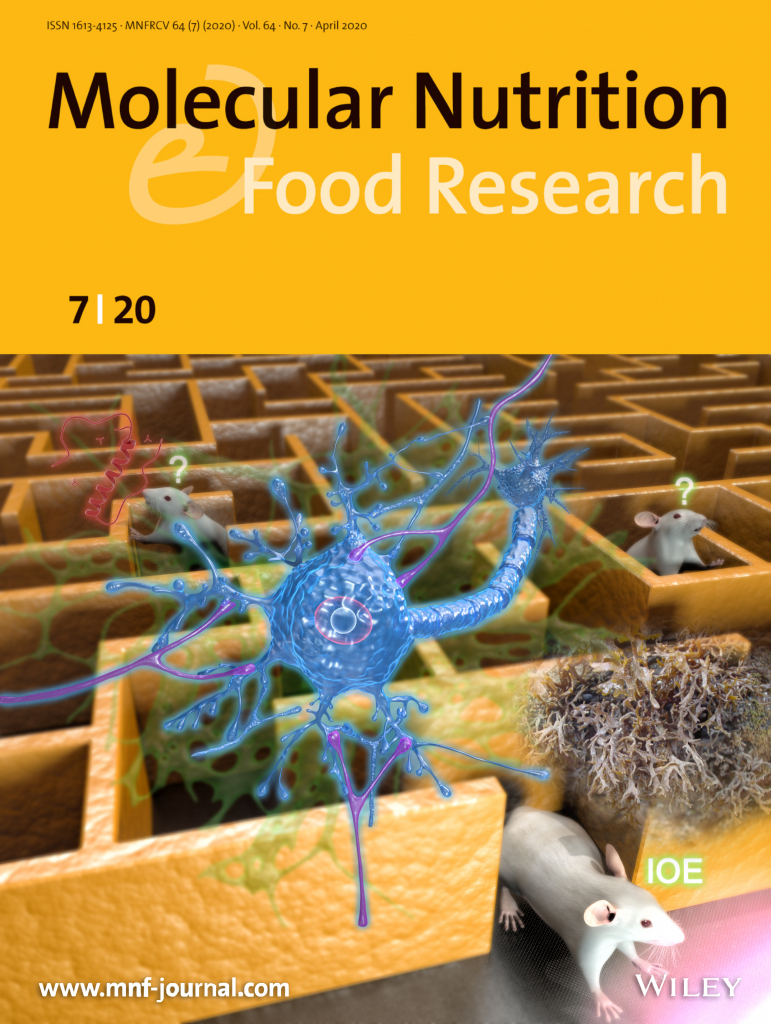 Molecular Nutrition Food Research cover/인천대학교 논문표지/논문표지디자인/논문커버디자인/논문커버